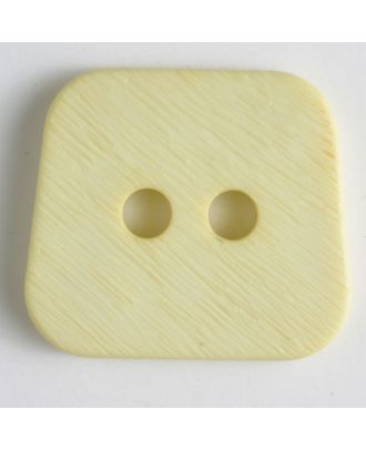 polyamide button 2 holes - Size: 30mm - Color: yellow - Art.No. 346634