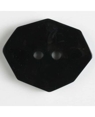 polyamide button 2 holes - Size: 50mm - Color: black - Art.No. 450151