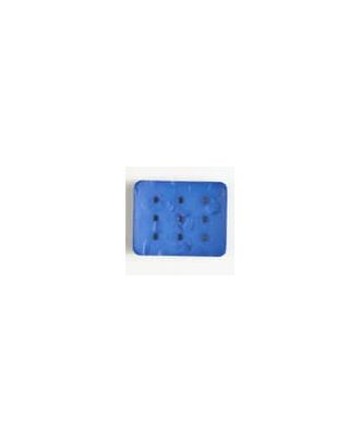 polyamide button for personalize - Size: 54mm - Color: blue - Art.No. 400186