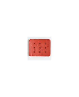 polyamide button for personalize - Size: 54mm - Color: red - Art.No. 400191