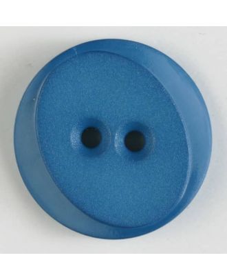 polyamide button with 2 holes - Size: 30mm - Color: blue - Art.No. 347621