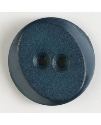 polyamide button with 2 holes - Size: 18mm - Color: navy blue - Art.No. 261200