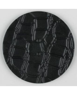 polyamide button, 2 holes - Size: 32mm - Color: black - Art.-Nr.: 370708