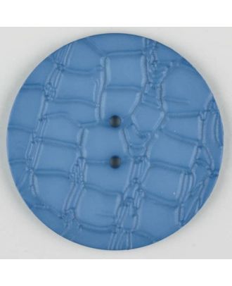 polyamide button, 2 holes - Size: 23mm - Color: blue - Art.-Nr.: 313701