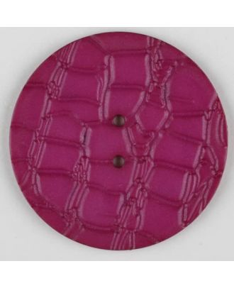 polyamide button, 2 holes - Size: 32mm - Color: lilac - Art.-Nr.: 373721