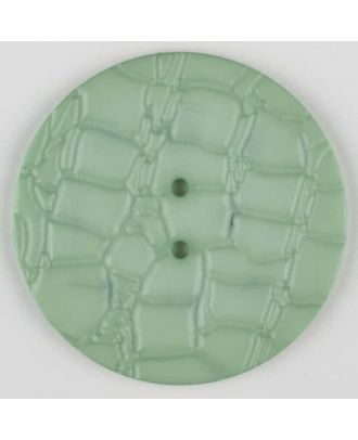 polyamide button, 2 holes - Size: 23mm - Color: green - Art.-Nr.: 313707