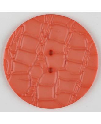 polyamide button, 2 holes - Size: 23mm - Color: orange - Art.-Nr.: 313712