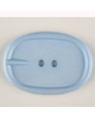 polyamide button, 2 holes - Size: 45mm - Color: blue - Art.-Nr.: 423704