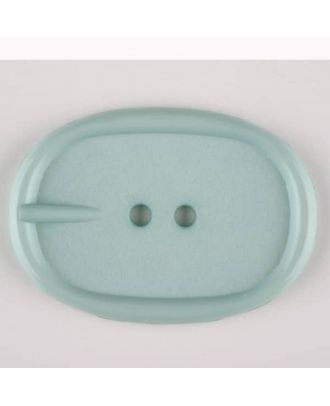polyamide button, 2 holes - Size: 45mm - Color: green - Art.-Nr.: 423710