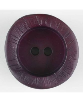 polyamide button, round, 2 holes - Size: 20mm - Color: lilac - Art.-Nr.: 314728
