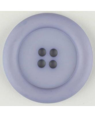 polyamide button, round, 4 holes - Size: 25mm - Color: lilac - Art.No. 315724