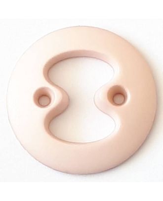 polyamide button with 2 holes - Size: 34mm - Color: pink - Art.No. 378720