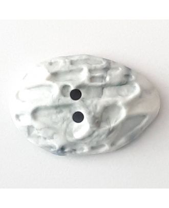 polyamide button with 2 holes - Size: 30mm - Color: grey - Art.No. 370799
