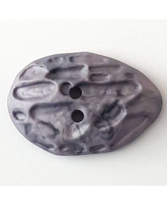 polyamide button with 2 holes - Size: 30mm - Color: lilac - Art.No. 378744