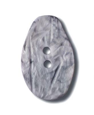 marbled button with 2 holes - Size: 32mm - Color: lilac/purple - Art.No. 372833
