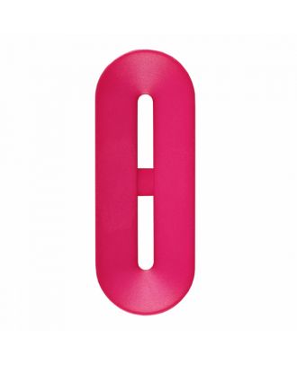 polyamide button toggle-shaped with 2 holes - Size: 40mm - Color: pink - Art.-Nr.: 406808