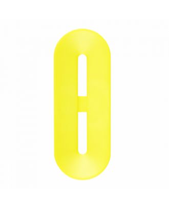polyamide button toggle-shaped with 2 holes - Size: 30mm - Color: yellow - Art.-Nr.: 386810