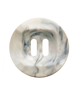polyamide button round shape marbled with 2 holes - Size: 25mm - Color: beige - Art.No.: 372021