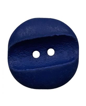 polyamide button square-shaped "vintage look" with 2 holes - Size: 28mm - Color: dunkelblau - Art.No.: 373003