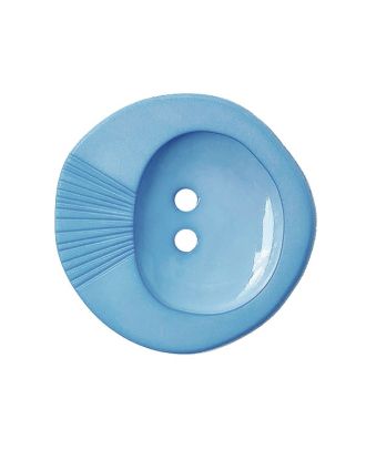 polyamide button with 2 holes - Size: 28mm - Color: hellblau - Art.No.: 374002