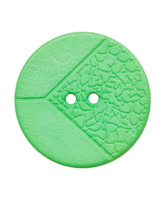polyamide button with 2 holes - Size: 30mm - Color: grün - Art.No.: 383005