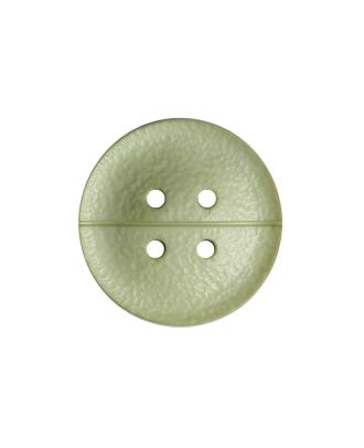 polyamide button round shape with matt,finely structured surface and 4 holes - Size: 25mm - Color: hellgrün - Art.No.: 375006