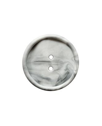 polyamide button round shape marbled with 2 holes - Size: 23mm - Color: grey - Art.No.: 341545