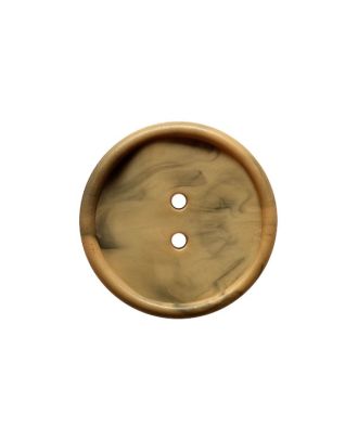 polyamide button round shape marbled with 2 holes - Size: 23mm - Color: beige - Art.No.: 344128