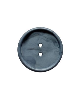 polyamide button round shape marbled with 2 holes - Size: 23mm - Color: blue - Art.No.: 344130