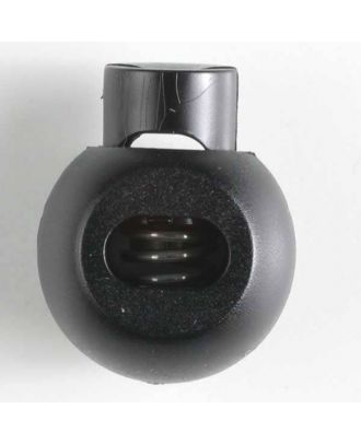Cord stopper - Size: 20mm - Color: black - Art.No. 280806