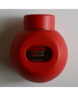 Cord stopper - Size: 20mm - Color: red - Art.No. 280810