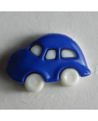 Car button - Size: 20mm - Color: blue - Art.No. 230912