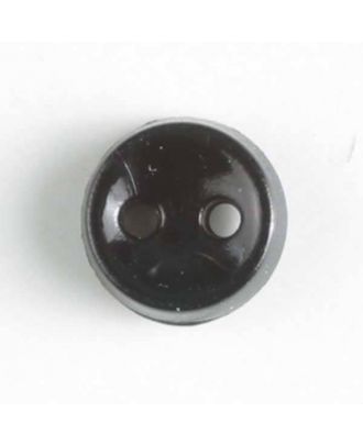 Doll button - Size: 7mm - Color: black - Art.No. 150170