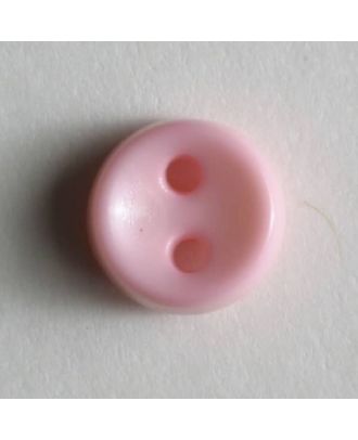 Doll button - Size: 7mm - Color: pink - Art.No. 150179