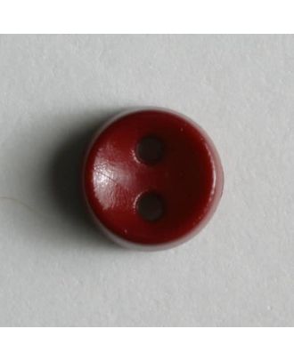 Doll button - Size: 7mm - Color: red - Art.No. 150182
