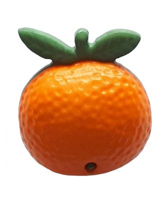 Orange button - Size: 18mm - Color: green - Art.No. 320140