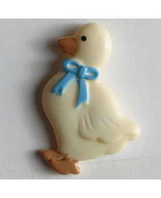 Duck button - Size: 25mm - Color: beige - Art.No. 251111