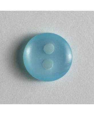 Doll button - Size: 8mm - Color: blue - Art.No. 181091