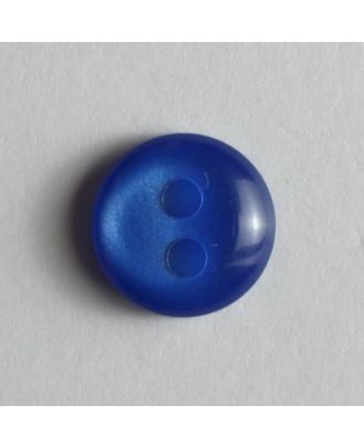 Doll button - Size: 8mm - Color: blue - Art.No. 181092