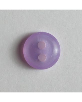 Doll button - Size: 8mm - Color: lilac - Art.No. 181094