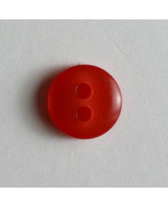 Doll button - Size: 8mm - Color: red - Art.No. 181100