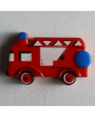 Firemans card - Size: 23mm - Color: red - Art.No. 251443
