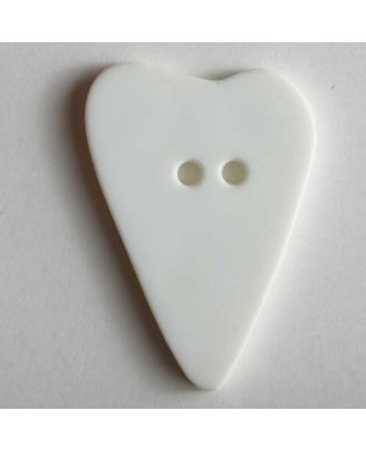 Heart button - Size: 28mm - Color: beige - Art.No. 289055