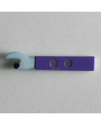 Sewing accessoire button - Size: 25mm - Color: blue - Art.No. 280795