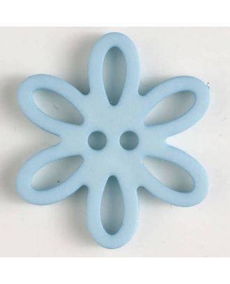 polyamide button - Size: 28mm - Color: blue - Art.-Nr.: 330745