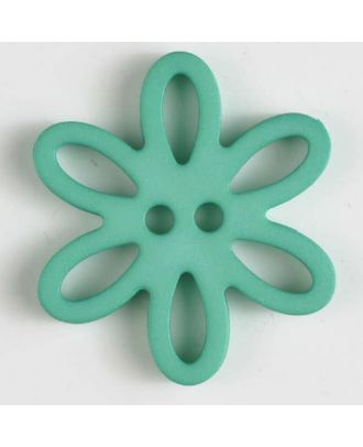 polyamide button - Size: 20mm - Color: green - Art.-Nr.: 281002