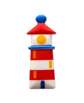 lighthouse with shank - Size: 30mm - Color: white - Art.No. 341283