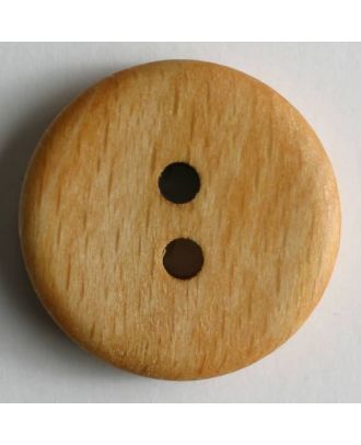 wood button - Size: 28mm - Color: brown - Art.No. 280733