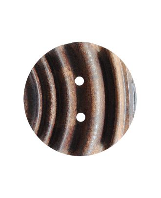 wood button round shape with 2 holes - Size: 25mm - Color: braun - Art.No.: 370981