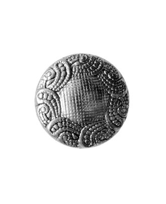 full metal button round shape with shank - Size: 13mm - Color: altsilber - Art.No.: 261488